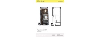 Apartment A10 floor plan for SEN+RAL Union Station.