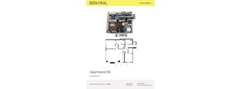 Apartment B3 is 1154 square feet and is located at 1770 Chestnut Place Denver, CO 80202.