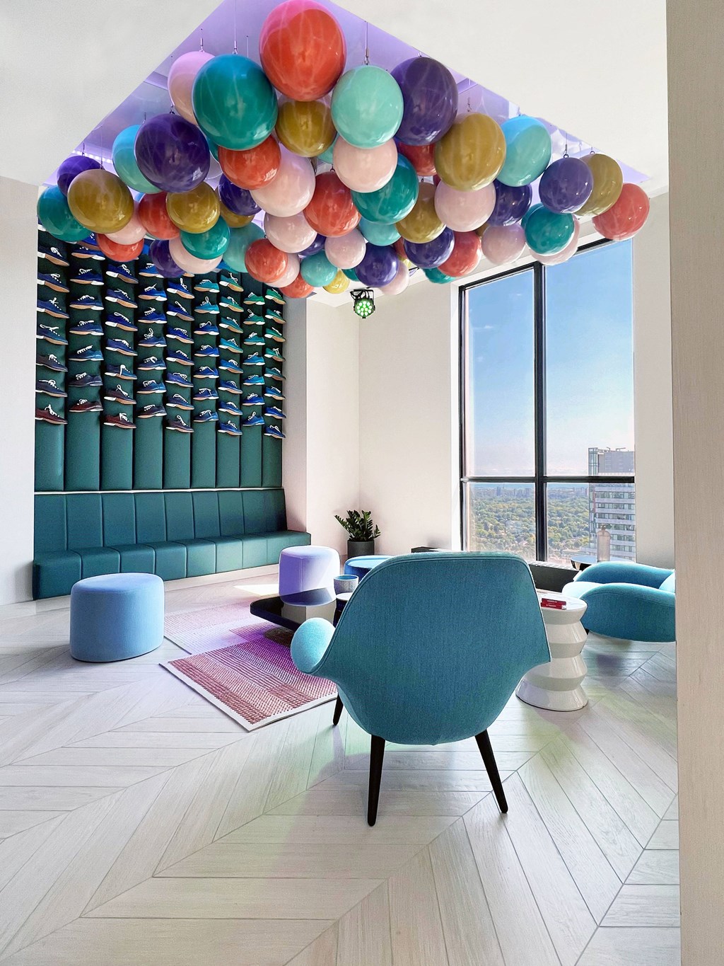 Bowling Alley with Feature Light Display