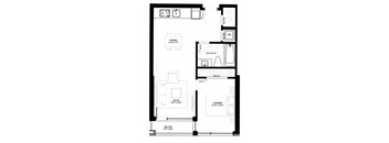 floor plan of the floor plan for a small house