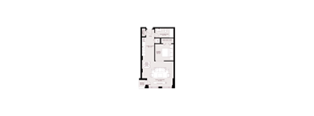 floor plan of the second level of the home