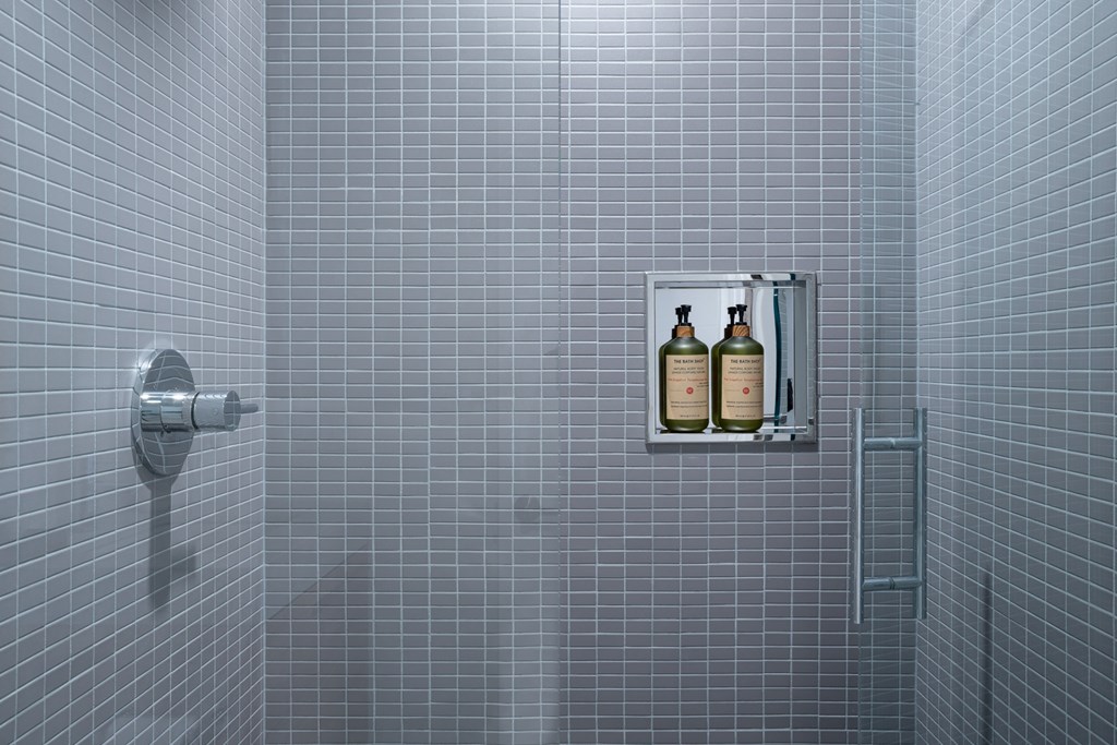 Built-in Shower Niche
