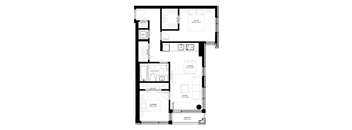 floor plan of the upper level of the house