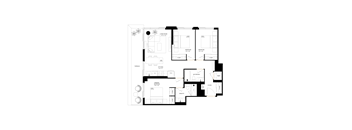 A series of dashed lines of varying lengths.