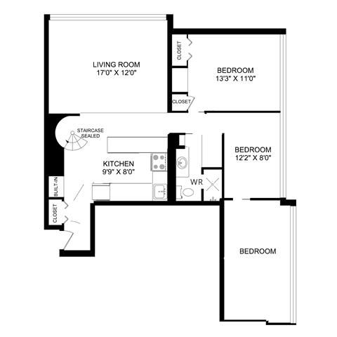 1160 Rue St. Mathieu Studio-2 Beds Apartment for Rent - Photo Gallery 36