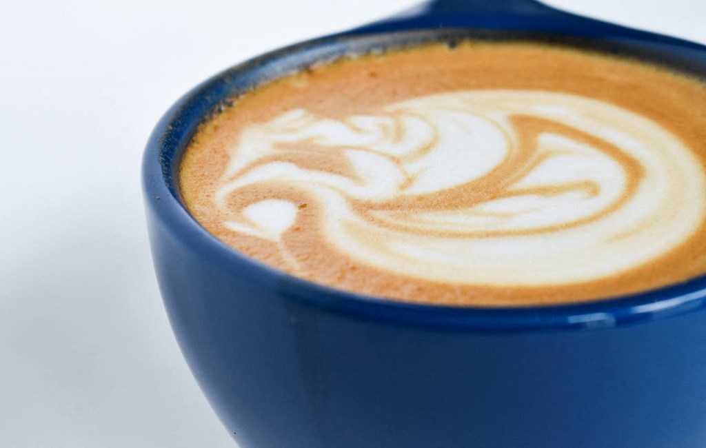 Latte at 10 DEAN Cafe and Bar