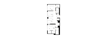 A series of dashed lines of varying lengths.