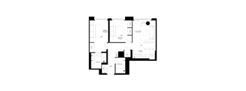 A black background with white dashes scattered randomly.