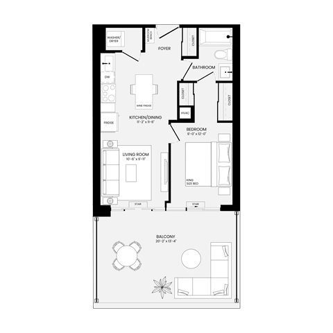 200 Redpath Avenue Studio-3 Beds Apartment for Rent - Photo Gallery 101