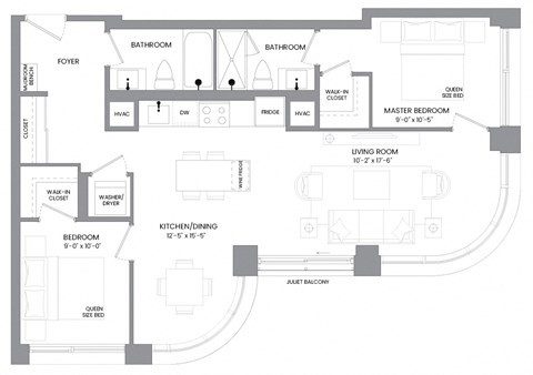 a floor plan of a house with a lot of different rooms and a large area