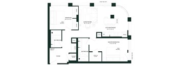 a floor plan of a house with a large floor area and a plan of floors