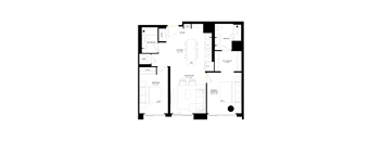 A black background with white dashes scattered randomly.