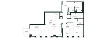 the floor plan of the residence