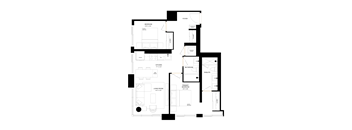 A series of white vertical lines of varying lengths on a black background.