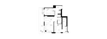 A black background with white vertical lines of varying lengths.