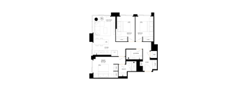 A series of dashed lines of varying lengths.