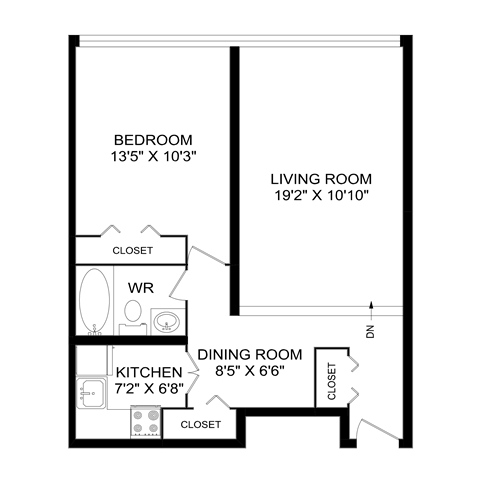 1160 Rue St. Mathieu Studio-2 Beds Apartment for Rent - Photo Gallery 30