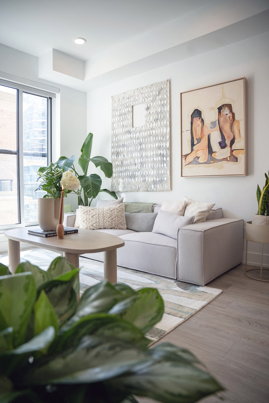 Bright Living Spaces with Expansive Juliette Balconies