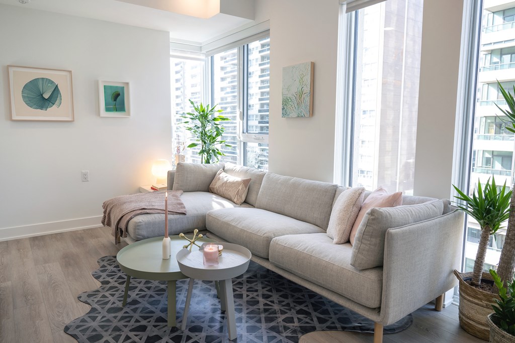 Bright Living Spaces with Expansive Juliette Balconies