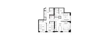 two bedroom floor plan apartments for rent