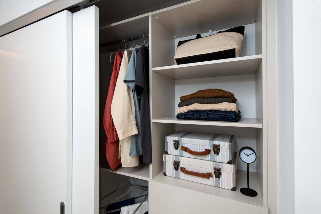 Custom Built-In Closet Organizers in Bedrooms