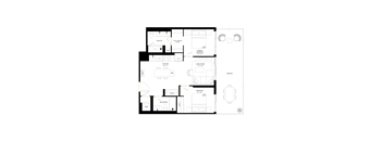 A black background with white text that appears to be a representation of a Punnett square.