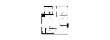 A black background with white text in the shape of a tree.
