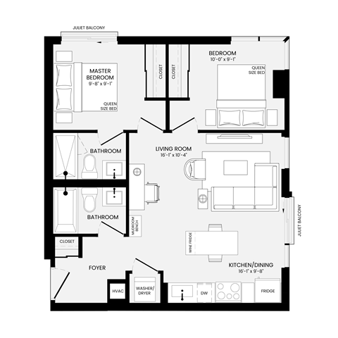 200 Redpath Avenue Studio-3 Beds Apartment for Rent - Photo Gallery 113