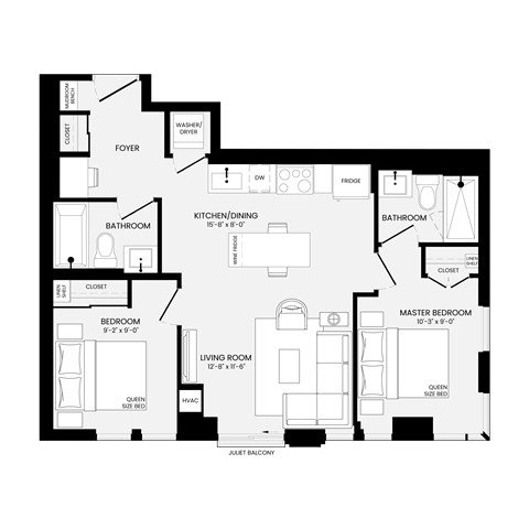 200 Redpath Avenue Studio-3 Beds Apartment for Rent - Photo Gallery 114