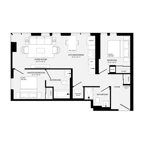 200 Redpath Avenue Studio-3 Beds Apartment for Rent - Photo Gallery 115