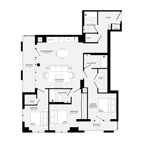 200 Redpath Avenue Studio-3 Beds Apartment for Rent - Photo Gallery 95