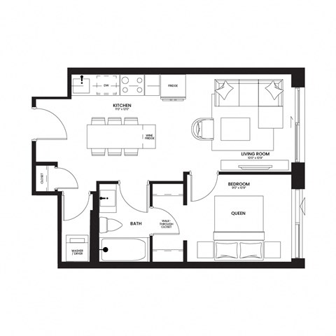 a floor plan of a house with a black and white floor plan and a diagram