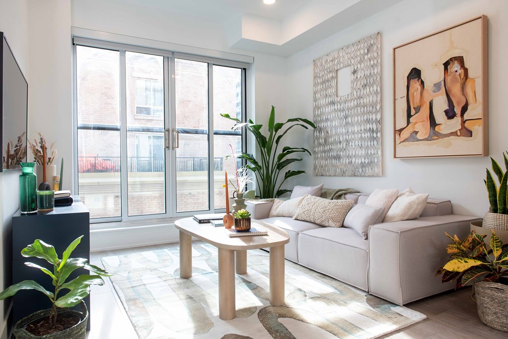 Bright Living Spaces with Expansive Juliette Balconies