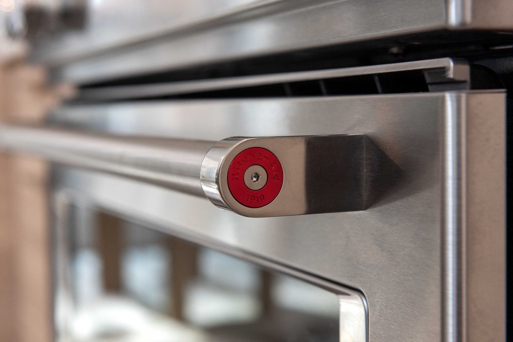 Stainless steel KitchenAid® 5-Burner Range