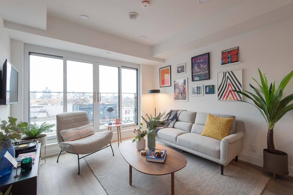 Spacious & Bright Living Spaces