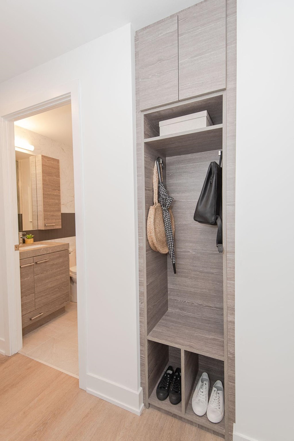 Custom Built-In Bench Millwork