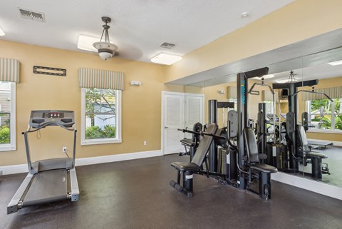 Fitness Center  at Belleair Apartments in Clearwater FL
