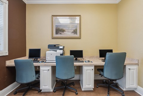 Business Center  at Belleair Apartments in Clearwater FL