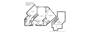 Two Bedroom Apartment at The Kentshire Senior Apartments in Midland NJ