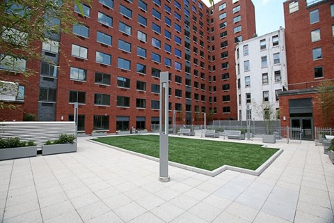 Terrace at The Balton Affordable Apartments in New York City