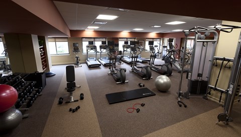 Fitness Center at The Balton Affordable Apartments in New York City