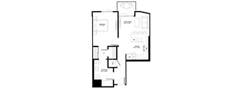 735 SF One Bedroom- One Bath at The Chandler NoHo Apartments in North Hollywood, CA