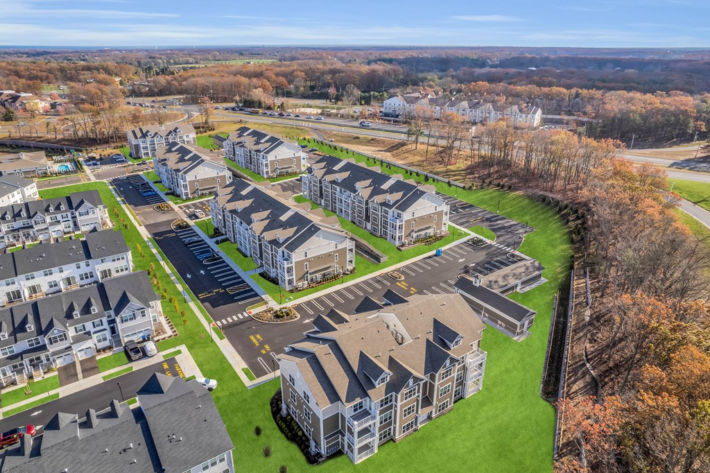 Aerial View at Glen Oaks Apartments, New Jersey, 07719