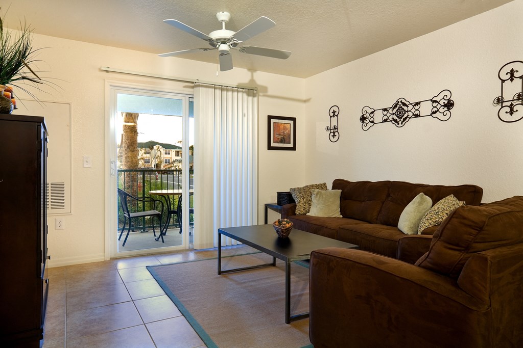 Spacious Living Areas at Laurel Oaks Affordable Apartments in Leesburg FL