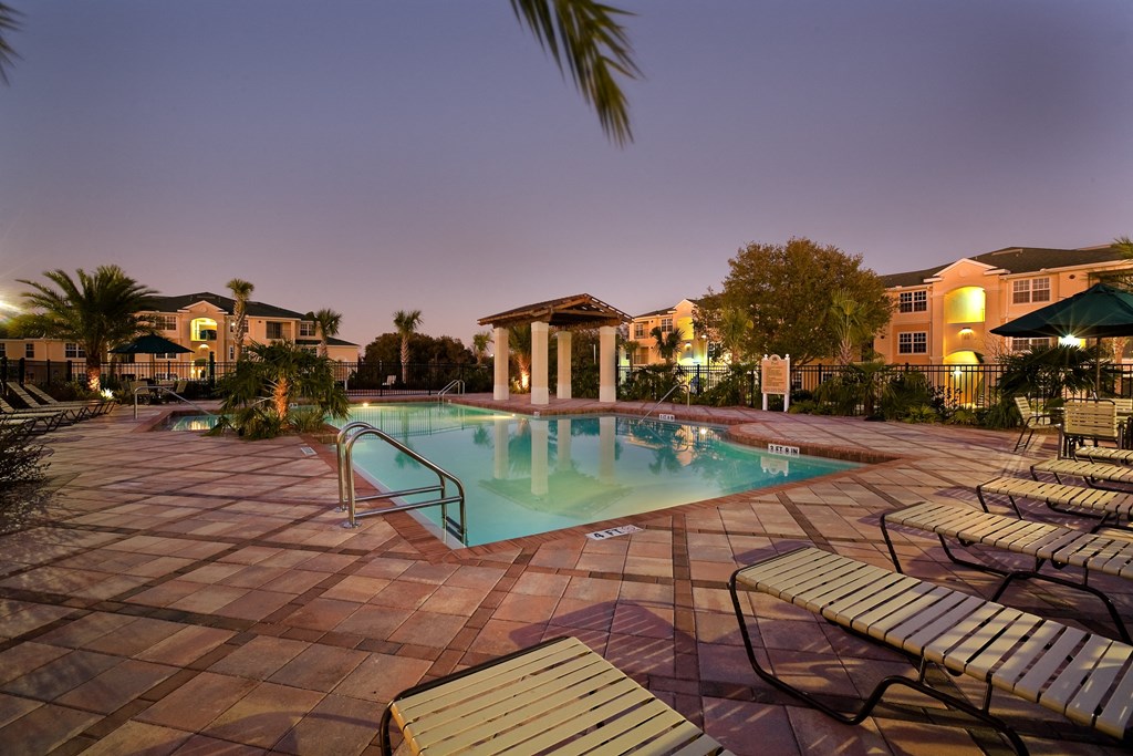 Resort-Style Pool at Laurel Oaks Affordable Apartments in Leesburg FL