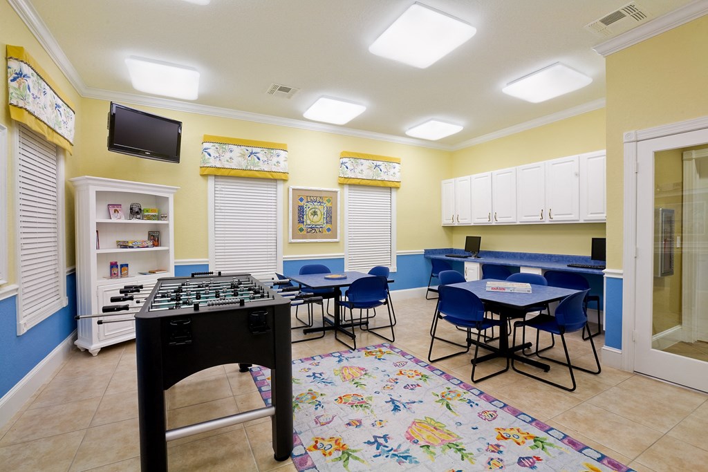 Children's Activity Room at Laurel Oaks Affordable Apartments in Leesburg FL