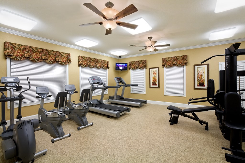 Professional Fitness Center at Laurel Oaks Affordable Apartments in Leesburg FL