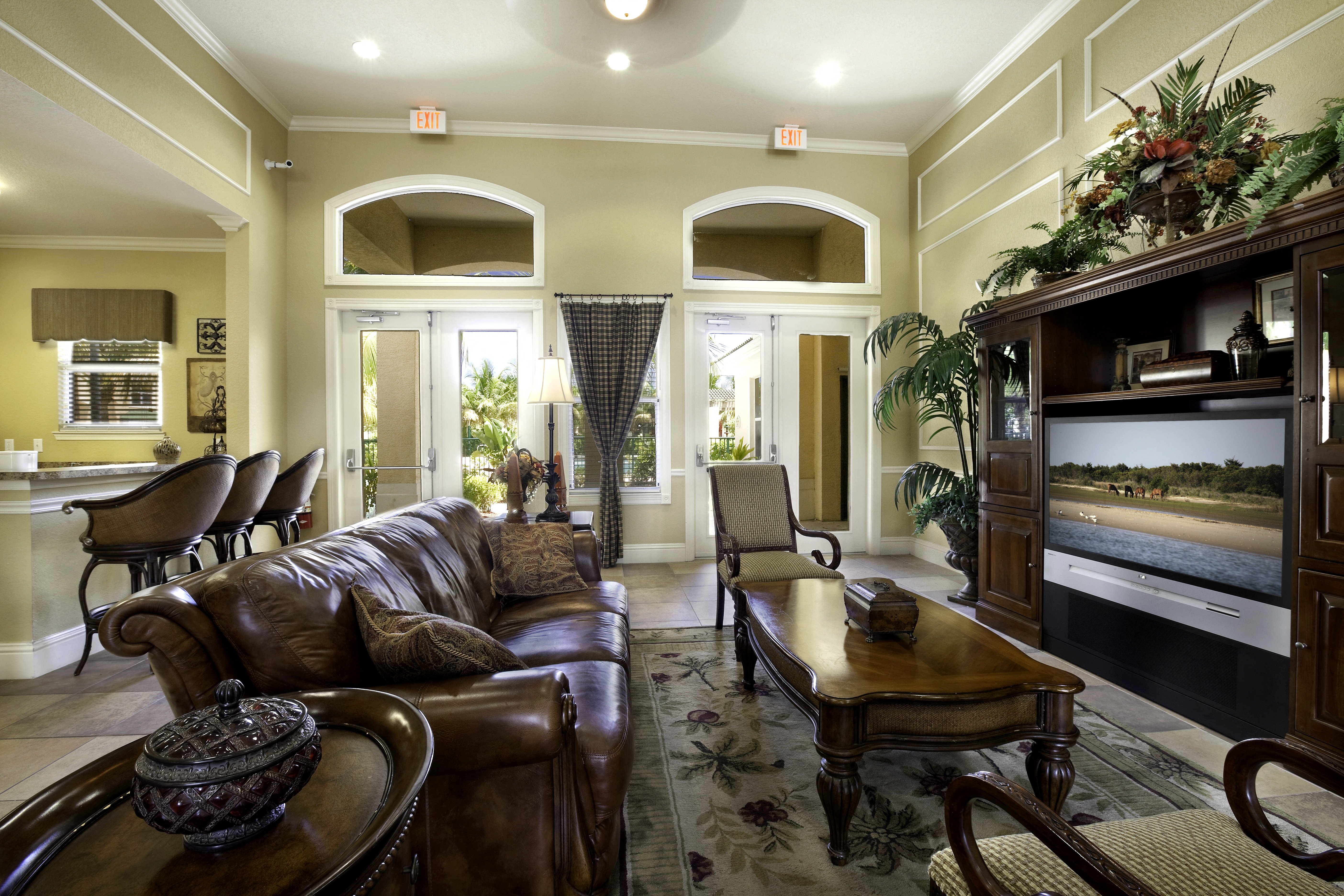 Clubhouse at Lake Shore Affordable Apartments in West Palm Beach FL