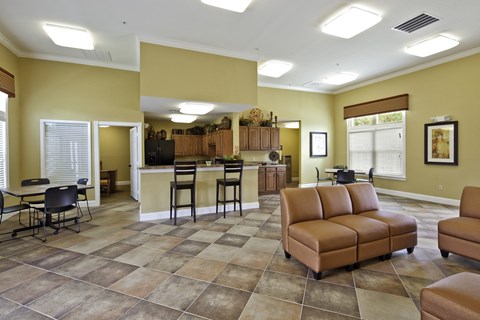Clubhouse at Timberleaf Affordable Apartments in Orlando, Florida