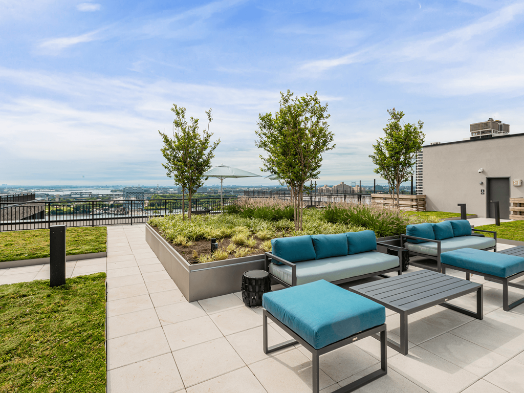 Rooftop Garden at One East Harlem Luxury Apartments in East Harlem, NY